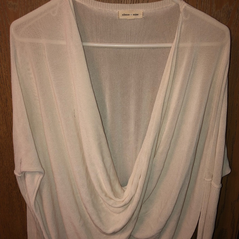 Draped Front Sweater
